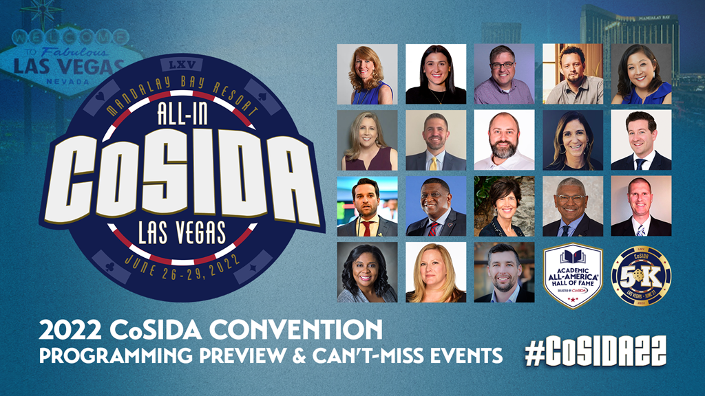 #CoSIDA22: Your Pathway to Professional Development in Vegas